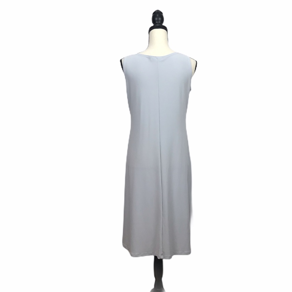 SYMPLI Dress {8} Light Gray Neutral Sleeveless Minimalist Travel - Picture 6 of 8